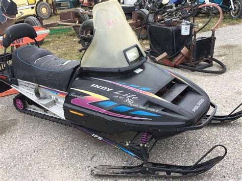 Polaris Indy Lite Snowmobile Sherwood Auctions