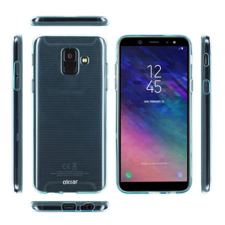 Olixar FlexiShield Samsung Galaxy A6 2018 Gel Case Coral Blue Reviews