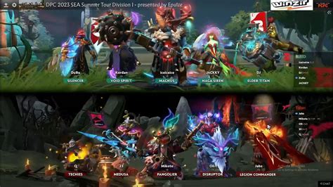 Dpc Sea Tour Division I Talon Esports Vs Bleed Esports