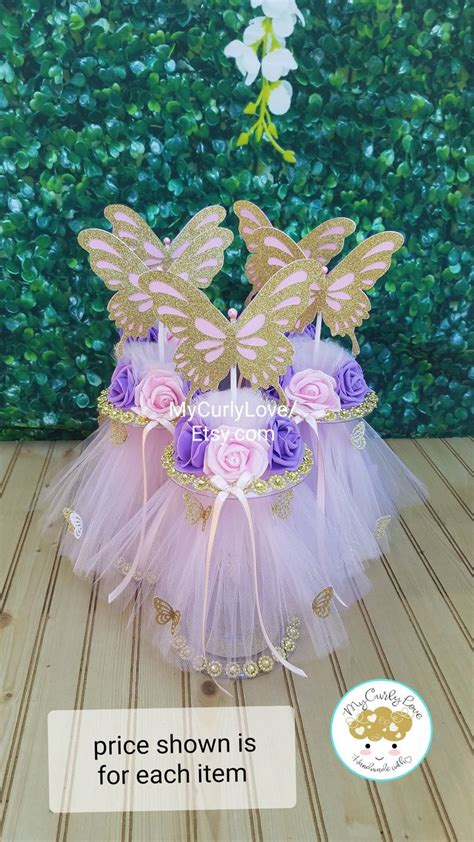 Butterflies Centerpiecebutterfly Baby Showerbutterfly Birthday