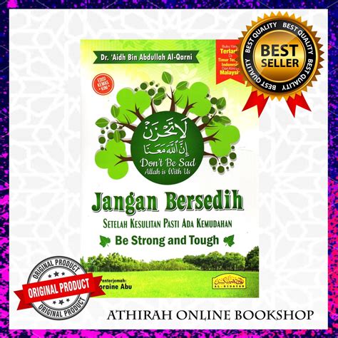 Best Seller Buku La Tahzan Jangan Bersedih Dr Aidh Abdullah Al