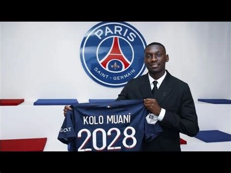 KOLO MUANI EST PARISIEN AVANT MATCH LYON PSG J4 DE LIGUE 1 YouTube