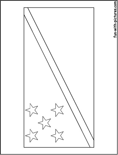 Oceania Flags Coloring Pages - Free Printable Colouring Pages for kids ...