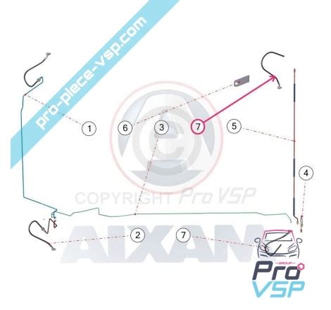 Flexible De Frein Arri Re Voiture Sans Permis Aixam Mega