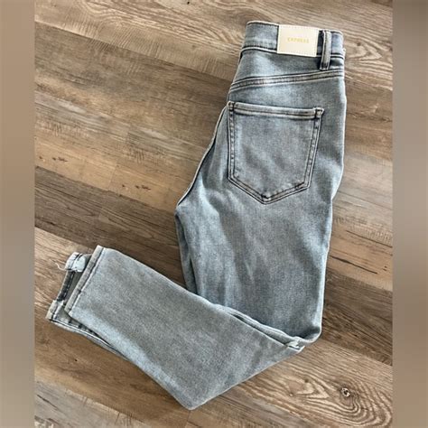 Jeans Express High Rise Cropped Skinny Jeans Poshmark