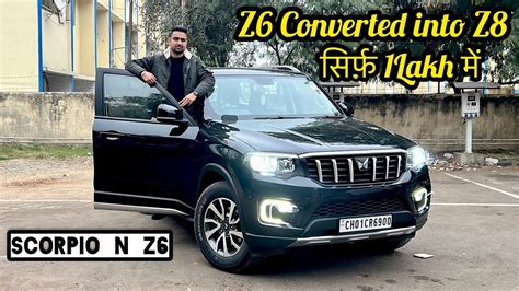 Mahindra Scorpion Modifications Z Variant Converted Into Z