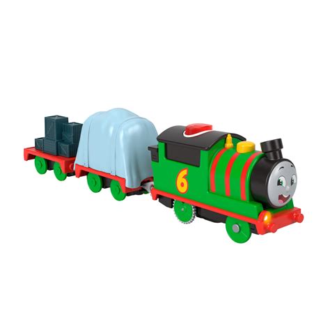 Thomas & Friends Talking Percy Toy Train, Motorized Engine with Phrases ...