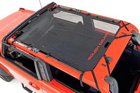 Mesh Bikini Top Plus Black Ford Bronco WD