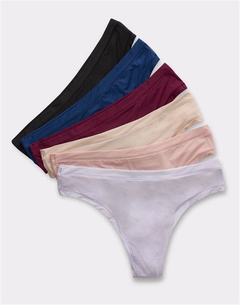 Hanes Comfort Flex Fit® Thong 6 Pack