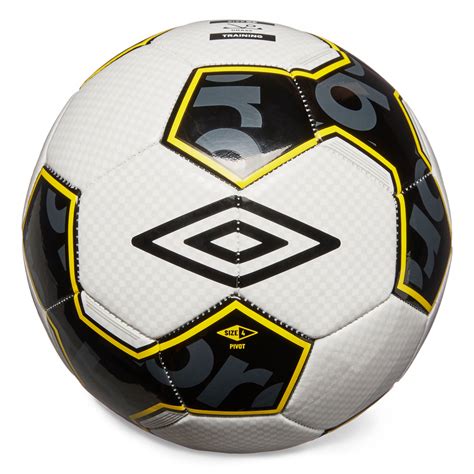 Umbro Soccer Ball Size 4 in Black, White, and Gold - Walmart.com