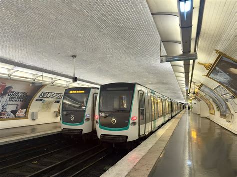 Ratp M Tro Parisien Mf Stif Et En Service Su Flickr