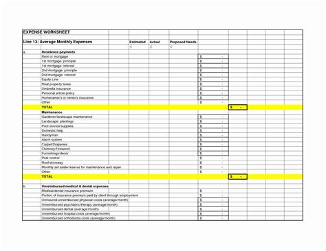 Business Expense Categories Spreadsheet Business Spreadshee Business ...