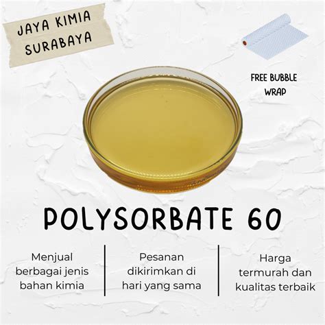 Jual Polysorbate P Tween Ml Shopee Indonesia