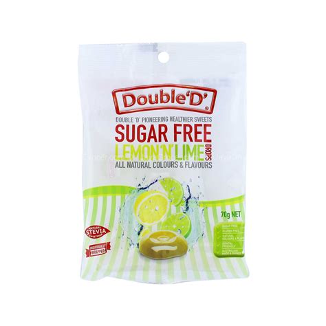 Double D Sugar Free Lemon ‘n’ Lime Drops 70g