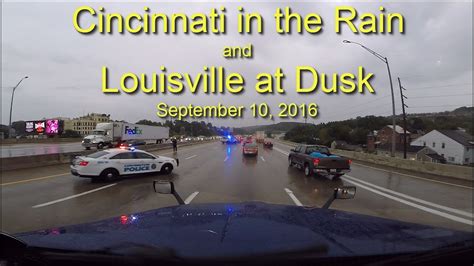 Driving Through Cincinnati Oh And Louisville Ky Youtube