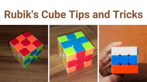 5 Tips A Tricks For 3x3 Rubiks Cube Flyingteja Rubiks Cube Tips