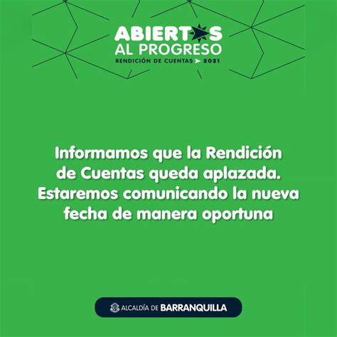 Alcaldía de Barranquilla on Twitter Rendición de Cuentas de Edubar