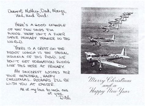 Vintage Aviation Christmas Cards – 4OVER4.COM