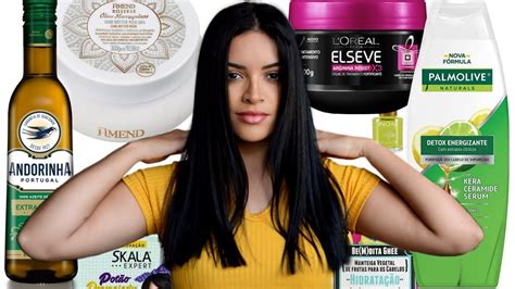 PRODUTOS QUE USO PARA MANTER MEU CABELO HENEZADO SAUDÁVEL Juliana