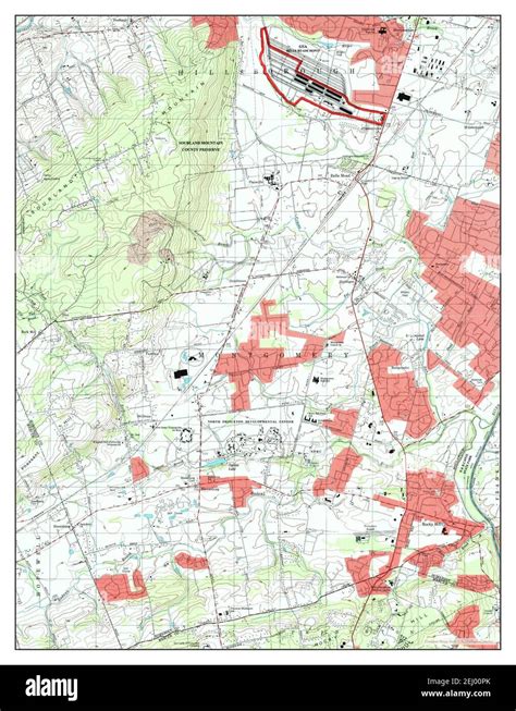 Map of rocky hill new jersey hi-res stock photography and images - Alamy