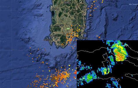 Maltempo Arrivano Sulla Sardegna Fulmini Vento E Diffuse