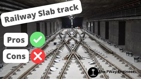 Railway Slab Track The Pros And Cons For Rail Engineers Youtube