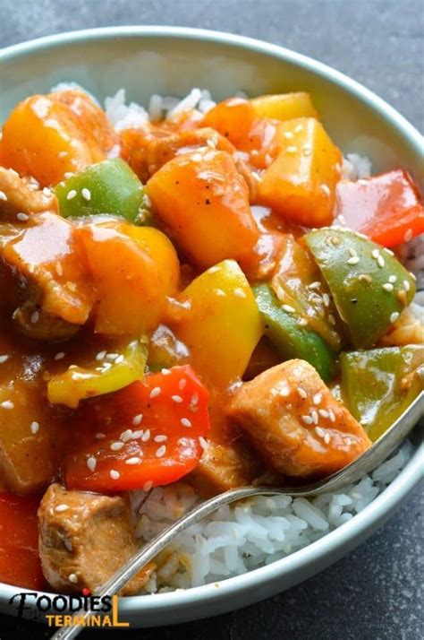 Easy Sweet And Sour Pork Instant Pot Anderson Alovend