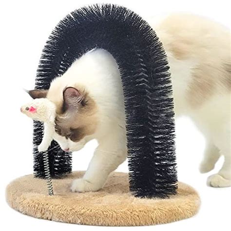 Heykitten Cat Self Groomer Arch H Back Scratchers Face Hair Brush