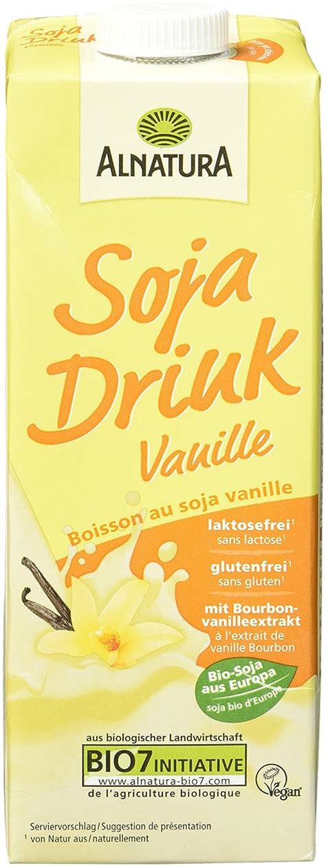 Alnatura Bio Sojadrink Vanille Glutenfrei Laktosefrei Vegan Er