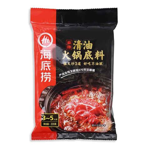 Hai Di Lao Hot Pot Clear Oil Seasoning G