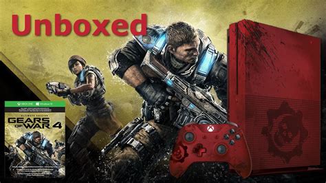 Gears Of War Xbox One S Unboxing Youtube