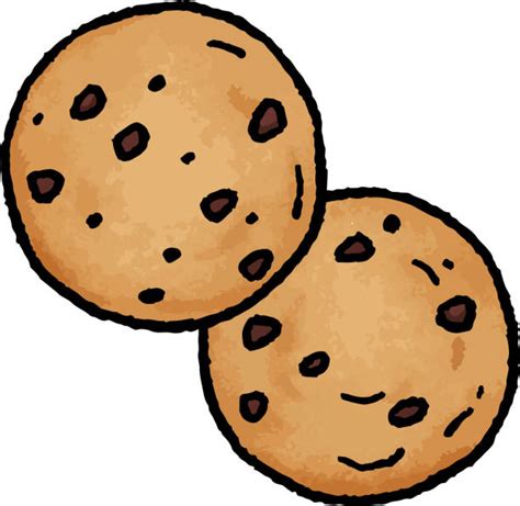 350+ Chocolate Chip Cookies Clip Art Stock Illustrations, Royalty-Free ...