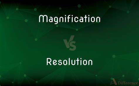 Magnification vs. Resolution — What’s the Difference?