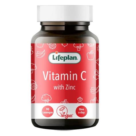 Lifeplan Vitamin C Zinc Lozenges Landys Chemist