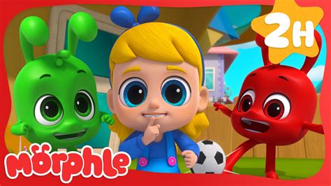 The Be Quiet Game Mila And Morphle Cartoons Morphle Vs Orphle