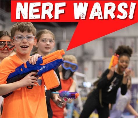 NERF Gun War - County Inflatables woodland ME