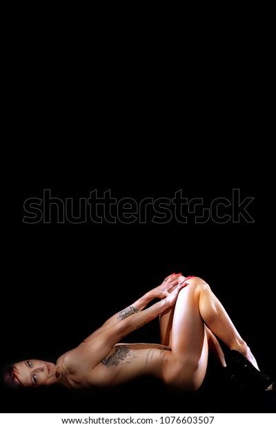 Sexy Woman Naked Tattoos Lying On Stock Photo Shutterstock