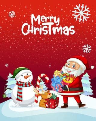 Santa Claus Poster Vector Art, Icons, and Graphics for Free Download
