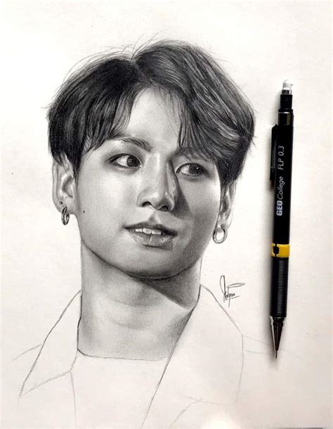 Jungkook Sketches 💜 Armys Amino