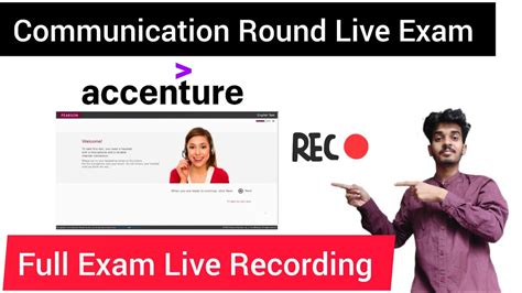 Accenture Communication Assessment Test Live Exam Walkthrough