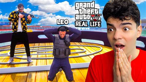 Capitanu Si Noris Il Cauta Pe Leo Gta Real Life Youtube