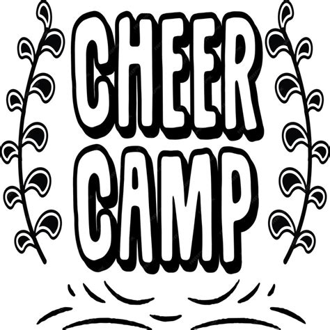 Premium Vector Cheer Camp Svg