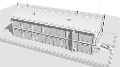 Old Brick Factory D Model By Sobul