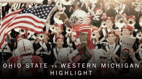 Ohio State Football Western Michigan Highlight YouTube