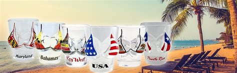 Amazon Pirate Flag Bikini Bust D Shot Glass Shot Glasses