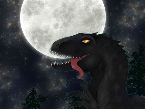 Indoraptor Remastered Commission By Aynashaa On Deviantart