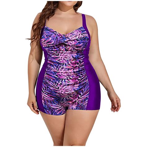 Quyuon One Piece Bathing Suit For Women 2024 Large Size Swimsuit