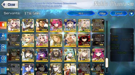 Selling An Endgame FGO Account With 32 SSRS Video Gaming Gaming