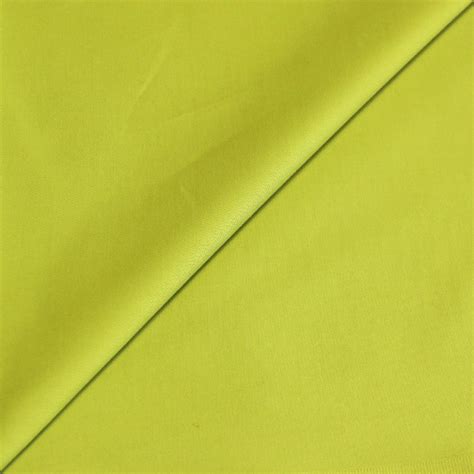 Gabardine Fantaisie Coton Lasthanne Vert Pomme Vendu Au M Tre