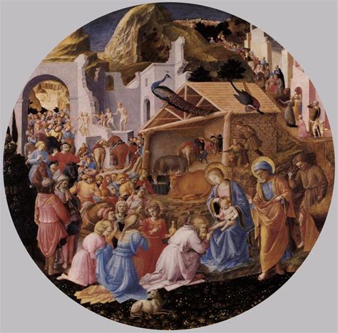 Reproductions D Art De Mus E The Adoration Of The Magi De Fra